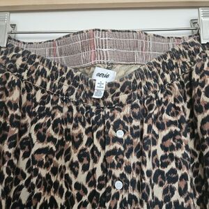 Aerie Leopard Print Pajama Pants Sleepwear